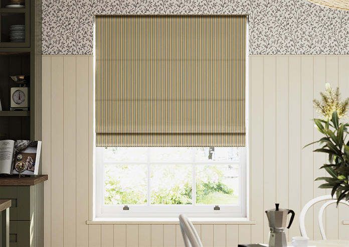 The British Stripe Co. Mary, Derwent No.1 - Roman Blind - Image 3
